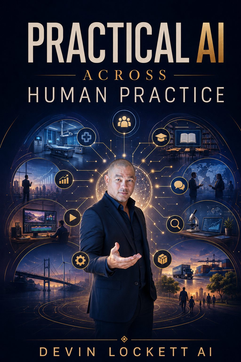 Practical AI Across Human Practice — eBook cover